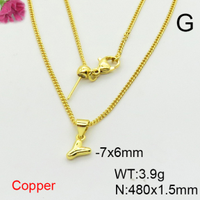 Fashion Copper Necklace  F6N200390baka-L017