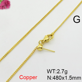 Fashion Copper Necklace  F6N200392vaia-L017