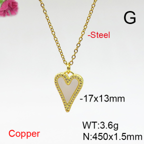 Fashion Copper Necklace  F6N406938baka-L017