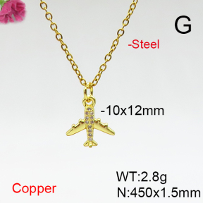 Fashion Copper Necklace  F6N406950vaia-L017