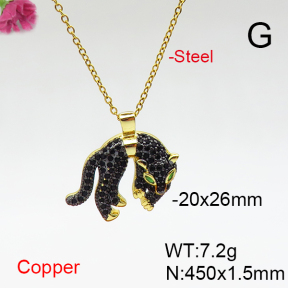 Fashion Copper Necklace  F6N406956vbnb-L017