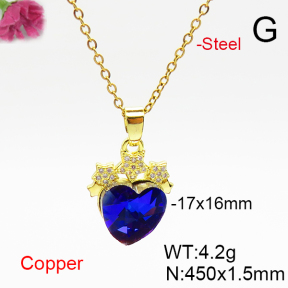 Fashion Copper Necklace  F6N406980aakl-G030