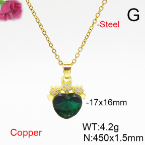 Fashion Copper Necklace  F6N406986aakl-G030