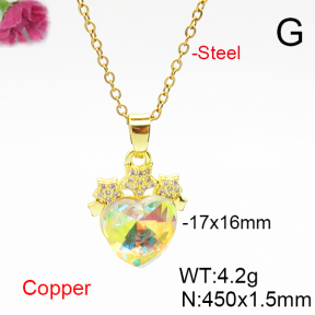 Fashion Copper Necklace  F6N406988aakl-G030