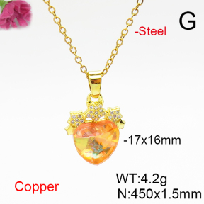 Fashion Copper Necklace  F6N406990aakl-G030