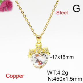 Fashion Copper Necklace  F6N406991aakl-G030