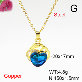 Fashion Copper Necklace  F6N407066aakl-G030
