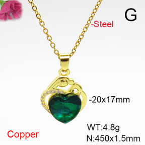 Fashion Copper Necklace  F6N407079aakl-G030