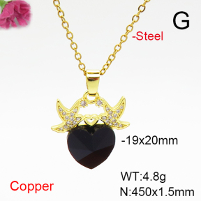 Fashion Copper Necklace  F6N407097aakl-G030
