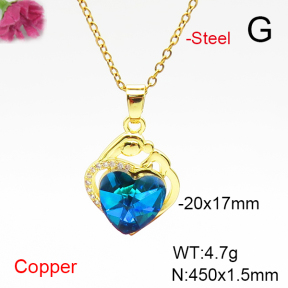 Fashion Copper Necklace  F6N407101aakl-G030