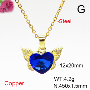 Fashion Copper Necklace  F6N407116aakl-G030