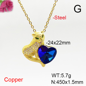 Fashion Copper Necklace  F6N407141aakl-G030