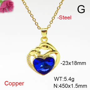 Fashion Copper Necklace  F6N407149aakl-G030