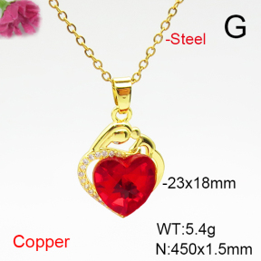 Fashion Copper Necklace  F6N407153aakl-G030