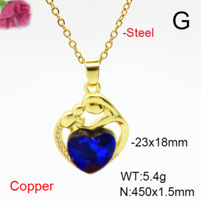 Fashion Copper Necklace  F6N407156aakl-G030