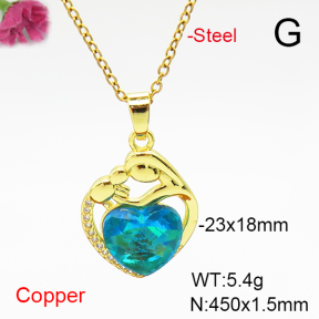 Fashion Copper Necklace  F6N407161aakl-G030