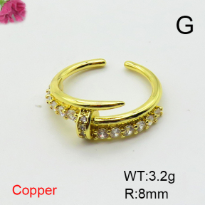 Fashion Copper Ring  F6R401470baka-L017