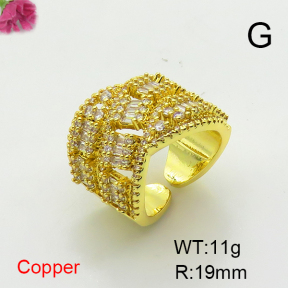 Fashion Copper Ring  F6R401478bhva-L017