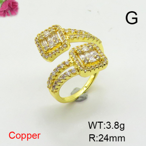 Fashion Copper Ring  F6R401481vbnb-L017