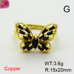 Fashion Copper Ring  F6R401482vbmb-L017