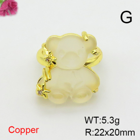 Fashion Copper Ring  F6R401485baka-L017