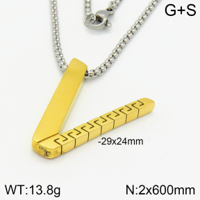 Stainless Steel Necklace  2N2003141vhha-746
