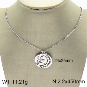 Stainless Steel Necklace  2N2003148vbmb-256