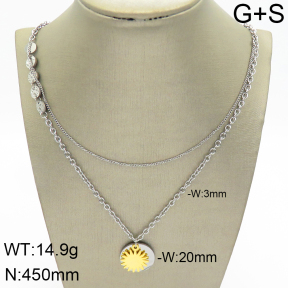 Stainless Steel Necklace  2N2003150bbml-693