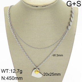 Stainless Steel Necklace  2N2003151bbml-693