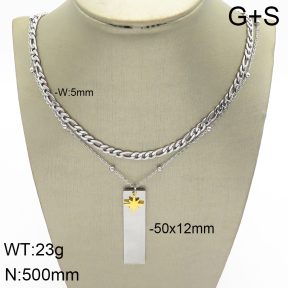 Stainless Steel Necklace  2N2003152bbml-693
