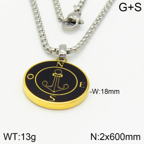 Stainless Steel Necklace  2N3001179vhhl-746