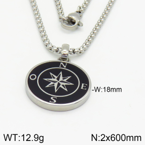 Stainless Steel Necklace  2N3001184bhbl-746
