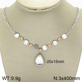 Stainless Steel Necklace  2N4001983bbml-693