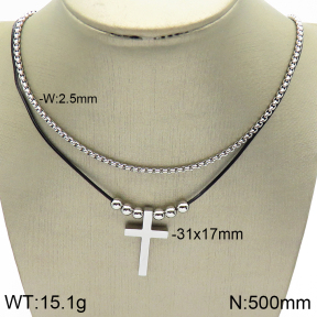 Stainless Steel Necklace  2N5000098bbml-693