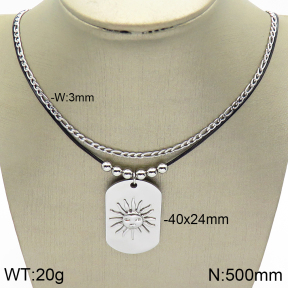 Stainless Steel Necklace  2N5000100bbml-693