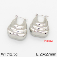 Stainless Steel Earrings  Handmade Polished  5E2002659bhia-066