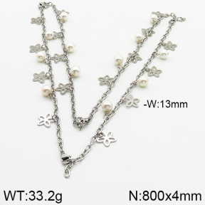 Stainless Steel Necklace  5N3000624aiov-350