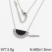 Stainless Steel Necklace  Acrylic,Handmade Polished  5N4001699abol-066