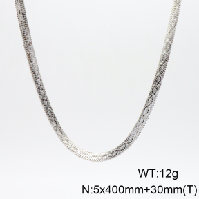 Stainless Steel Necklace  Infinite Embossing  6N2003791vbnl-G037