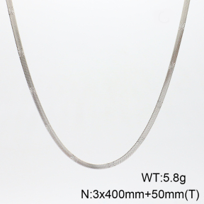 Stainless Steel Necklace  Snowflake Batch Flower  6N2003797baka-G037