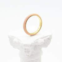 Stainless Steel Ring  Enamel,Handmade Polished  WT:1.6g  R:3mm  6-8#  GER000699bhva-066