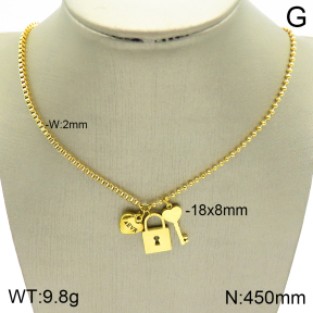 Stainless Steel Necklace  2N2003175vbnl-739