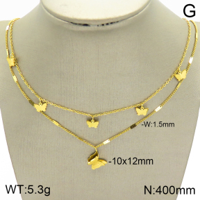 Stainless Steel Necklace  2N2003181vbpb-739