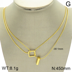 Stainless Steel Necklace  2N2003182bbov-739