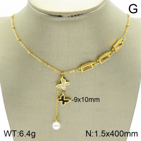 Stainless Steel Necklace  2N3001210bbov-739