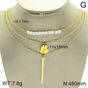 Stainless Steel Necklace  2N3001224abol-739