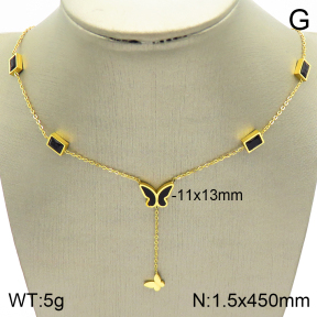 Stainless Steel Necklace  2N4002013bbov-739
