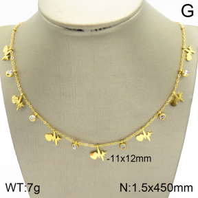 Stainless Steel Necklace  2N4002026vbpb-739