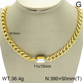 Stainless Steel Necklace  2N4002030vbpb-739