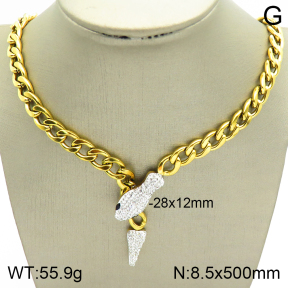 Stainless Steel Necklace  2N4002031vhmv-739
